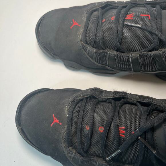 Nike Air Jordan 6 Rings Black Red Sulfur Basketball Shoes Men's Size 13 - Picture 6 of 11